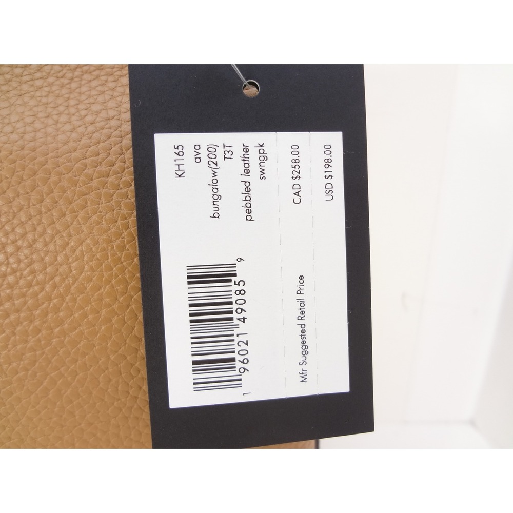 Kate Spade Ava Bungalow Tan Pebbled Leather Crossbody Bag KH165 NEW - Picture 6 of 6